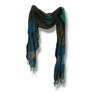 Pashmina 100% Pashmina Changthangi Goat Vintage Scarf Hand-Knotted Fringes